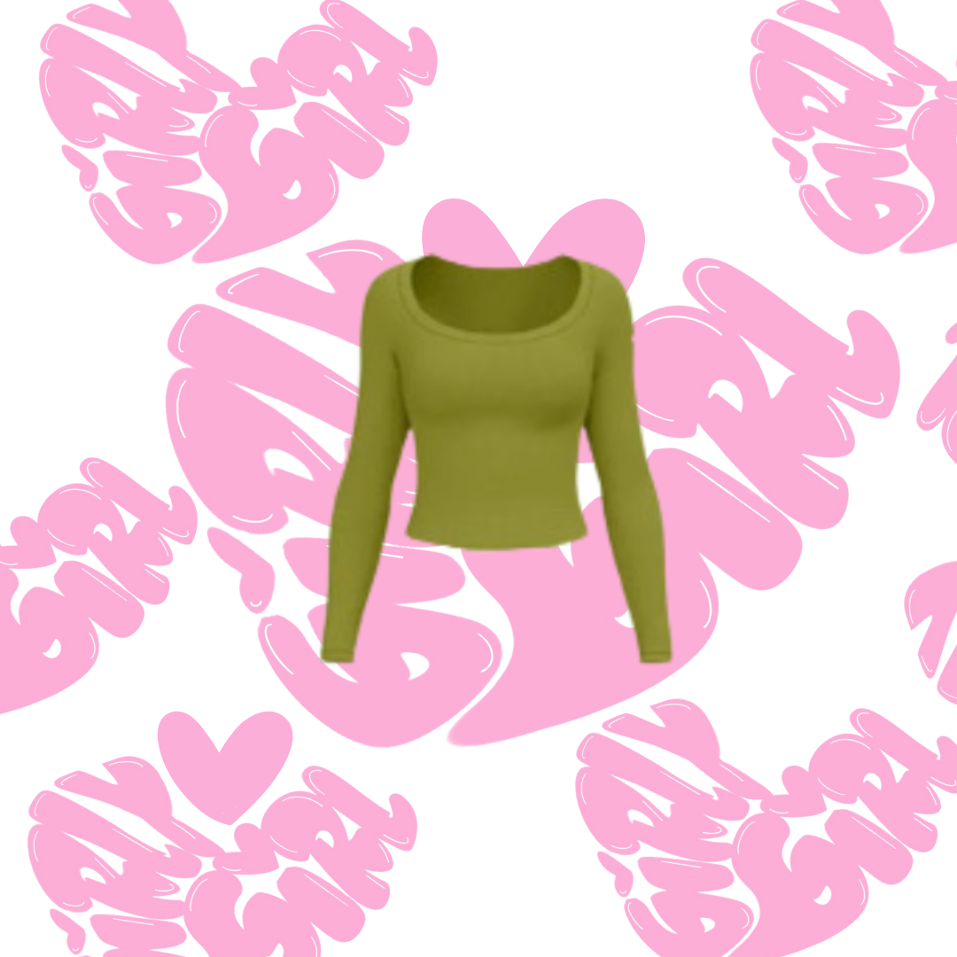 Avocado Soft Girl Set