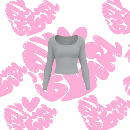 Soft Girl Grey Set