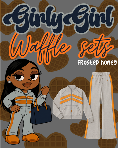 Frosted Honey Waffle Set (jacket + pants)