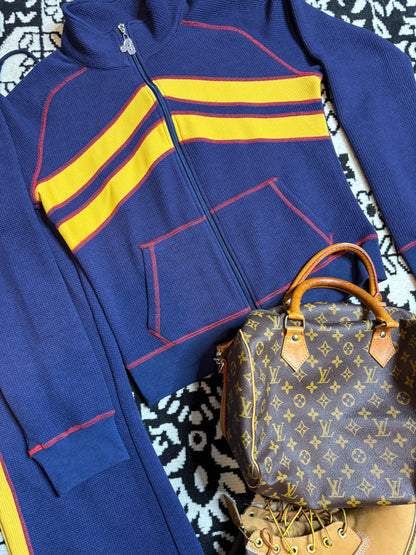 Golden Hour Waffle Set (jacket + pants)